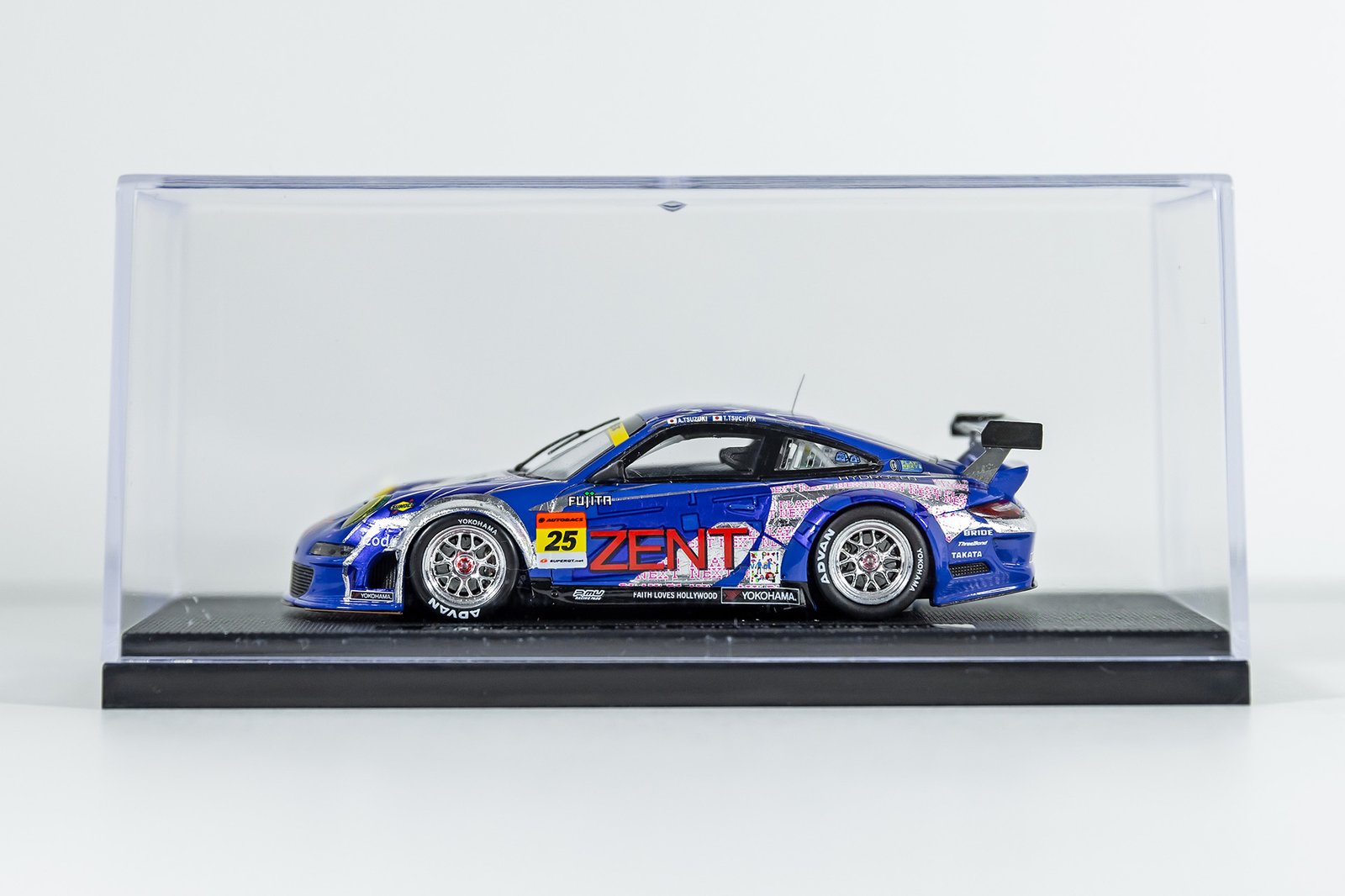 【EBBRO】ZENT Porsche RSR SUPER GT300 1/43 Zent Porsche RSR Super GT300 [Ebbro 44581] | CHRNCLS Secret Stash